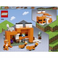 Конструктор «LEGO» Minecraft Лисья хижина 21178