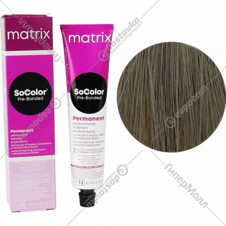 Крем-краска для волос «L'Oreal» Matrix SoColor Pre-Bonded, 7AV, E3676400, 90 мл
