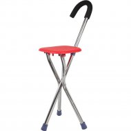 Трость-стул «WMC Tools» складная 3-х ногая, WMC-3L красный