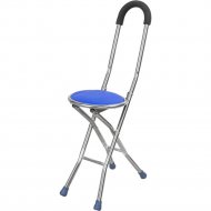 Трость-стул «WMC Tools» складная 4-х ногая, WMC-4L, синий