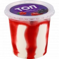 Мороженое «Топ» с ароматом йогурта, с топпингом плодово-ягодным, 250 г