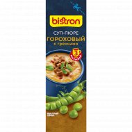 Суп-пюре «Bistron» гороховый с гренками,БП 18 г