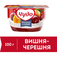 

Десерт твор"ТВОРОЖОК"(виш/чер,4%,ст)100г