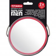 Зеркало для бритья «TITANIA» 1500/MEN, двустороннее, 15.5x14 см