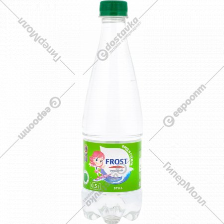 Вода питьевая негазированная «Фрост» Фред и Стелла, 0.5 л