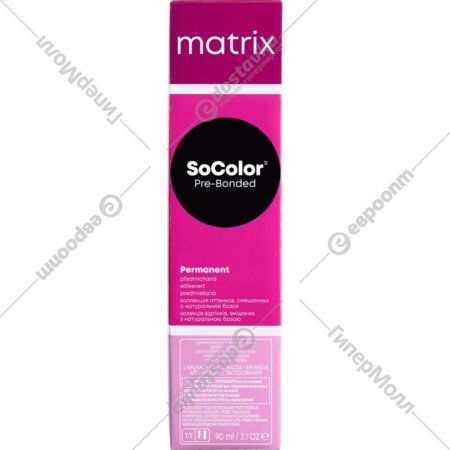 Крем-краска для волос «L'Oreal» Matrix SoColor Pre-Bonded, 8MA, E3691200, 90 мл