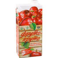 

Сок яблочный прямого отжима 1л