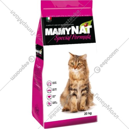 Корм для кошек «MamyNat» Beef, 20 кг