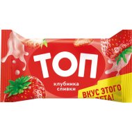 Десерт «ТОП» клубника, сливки, 70 г
