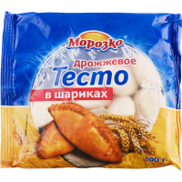 

Тесто "МОРОЗКО" (дрож.в шариках) 500гр