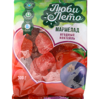 

Мармелад "ЯГОДНЫЙ КОКТЕЙЛЬ" 300г