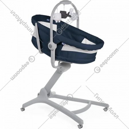 Кроватка-стульчик «Chicco» Baby Hug AIR, 4 в 1, 05079193400000, dark grey