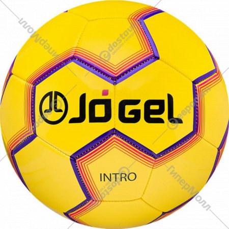 Мяч футбольный «Jogel» JS-100 Intro, размер 5, желтый