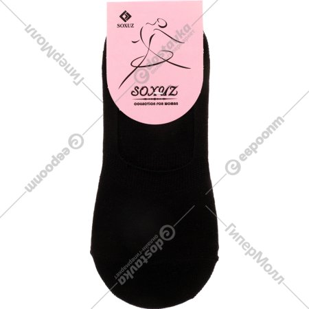 Носки женские «Soxuz» черные, размер 36-40, 404-Short-ut