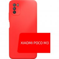 Чехол-накладка «Volare Rosso» Jam, для Xiaomi Poco M3, красный