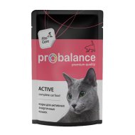 Корм для кошек «ProBalance» для активных, 85 г