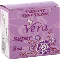 

Тампоны"VERA"(super)8шт