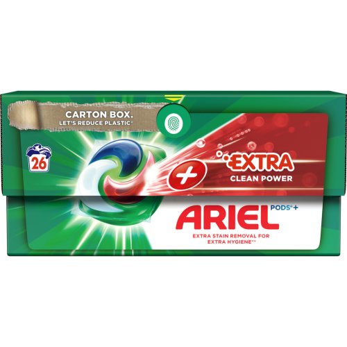 Капсулы для стирки «Ariel» Extra clean, 26 шт