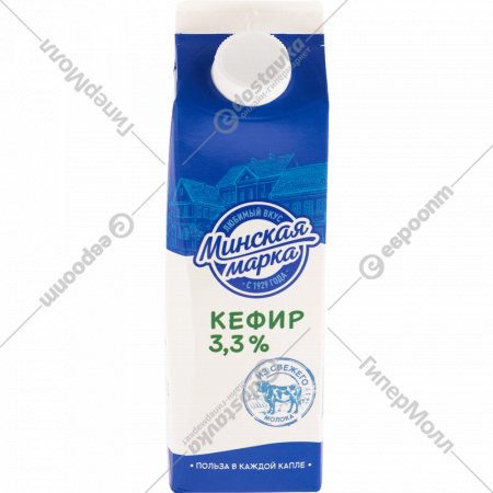 Кефир «Минская марка» 3.3%, 1000 г