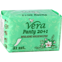 

Прокладки еж."VERA"(panty,20+1шт)