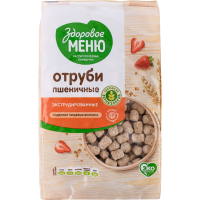 

Отруби"ЗДОРОВОЕ МЕНЮ"(экстр,пшен.)200г