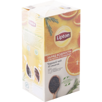 

Чай чер"LIPTON"(orange&rosemary)25пx1.5г