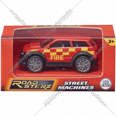 Автомобиль игрушечный «Teamsterz» Street Machines, Fire, красный, 3+, 1416323.00