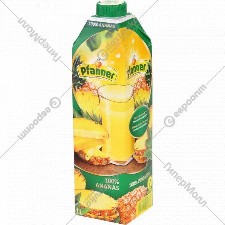 Сок «Pfanner» ананасовый, 1 л