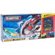 Автотрек игрушечный «Teamsterz» Shark Attack, трек и 3 машинки, 3+, 1416435.00