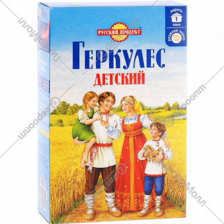 Хлопья овсяные «Русский продукт» Геркулес детский, 350 г