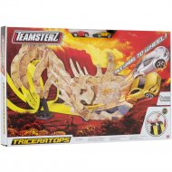 Автотрек игрушечный «Teamsterz» Динозавры, трек и 2 инерционные машинки, 3+, 1416082.00