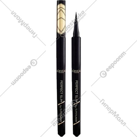 Подводка для глаз «L'Oreal Paris» Superliner Perfect Slim, 01 насыщенный черный, 7 г