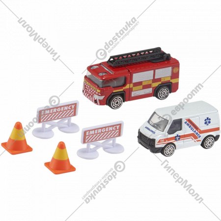 Набор игрушечной техники «Teamsterz» Транспорт спасателей, 3+, 1373614.18