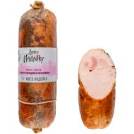 Продукт копчено-вареный Рулет из индейки с перцем и чесноком, высшего сорта, 1 кг, фасовка 1&nbsp;-&nbsp;1.2 кг