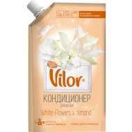 Кондиционер для белья «Vilor» Белый цветок с миндалем, 1 л