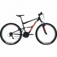 Велосипед «Forward» Raptor 27.5 1.0 2020-2021, RBKW1F17E002, 16, черный/красный