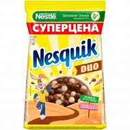 Сухой завтрак «Nesquik» Шоколадные шарики, Duo, 250 г