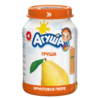 

Пюре фрукт."АГУША" (груша) РФ 200гр