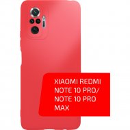 Чехол-накладка «Volare Rosso» Jam, для Xiaomi Redmi Note 10 Pro/ Note 10 Pro Max, красный