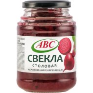 Свекла столовая маринованная «ABC» нарезанная, 480 г