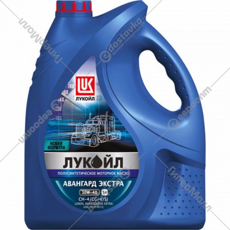 Масло моторное «Lukoil» Авангард Экстра, 10W40, 5 л
