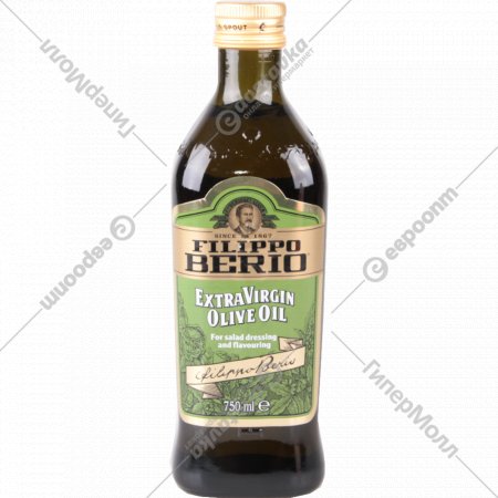 Масло оливковое «Filippo Berio» Extra Virgin, нерафинированное, 750 мл
