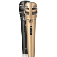 

Микрофон"BBK"(CM215 черный/шампань 2шт)