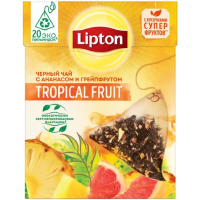 

Чай "LIPTON TROPICAL FRUIT"(1.8г*20)36г