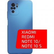 Чехол-накладка «Volare Rosso» Jam, для Xiaomi Redmi Note 10/ Note 10 S, синий