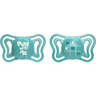 Набор пустышек «Chicco» PhysioForma Ligh, Крестики-Нолики/Play with me, 00071039210000.2, 2 шт