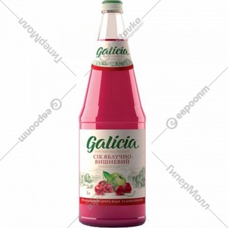 Сок «Galicia» яблочно-вишневый, 1 л