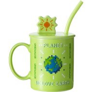 Кружка «Miniso» I Love Earth, 2012226710104, 340 мл