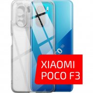 Чехол-накладка «Volare Rosso» Clear, для Xiaomi Poco F3, силикон, прозрачный