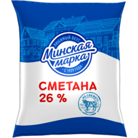 

Сметана 26% (п/эт.пл) ММЗ №1 400г